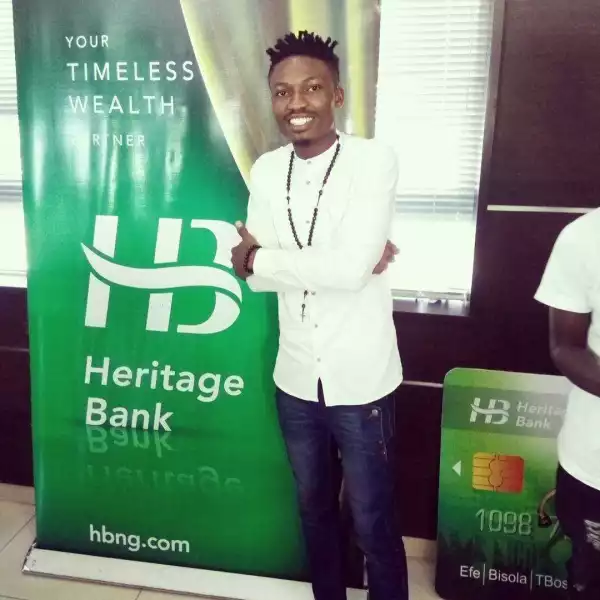 Efe, Bisola & TBoss Spotted At Heritage Bank Headquarters Today (Photos)